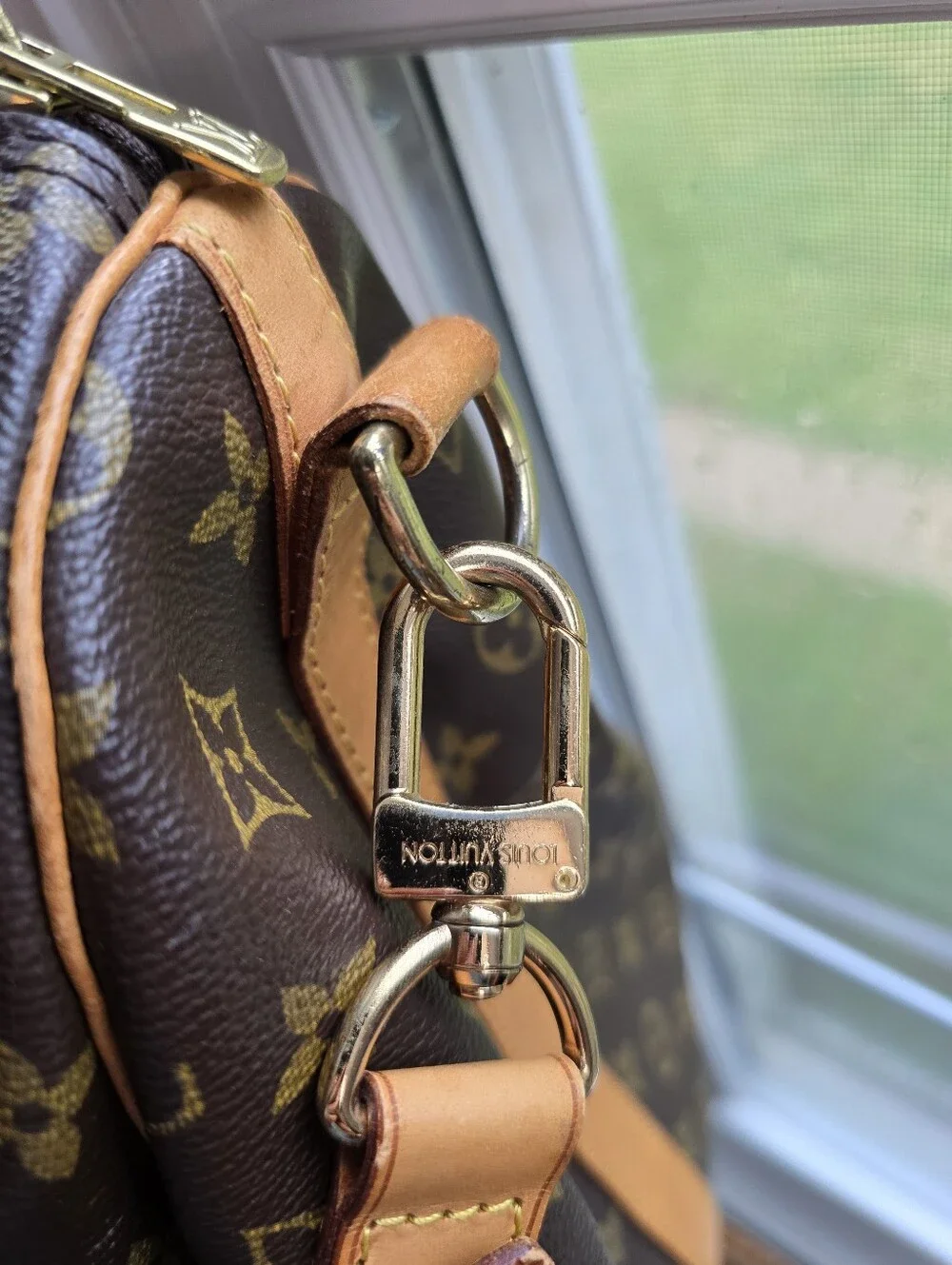 Louis Vuitton Brown Monogram Keepall 60 Travel Duffel